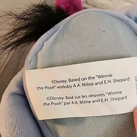 Halloween Eeyore Vintage Walt Disney Plush Easter Basket Winnie The Pooh - Picture 8 of 10